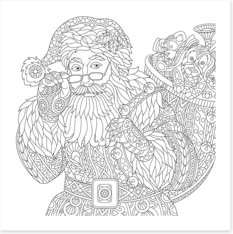 Colour me Santa