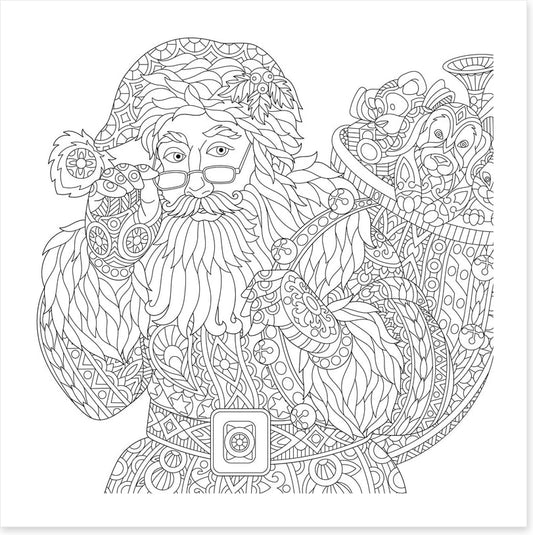 Colour me Santa