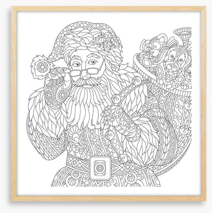 Colour me Santa