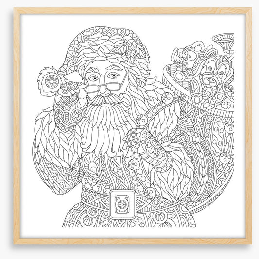 Colour me Santa