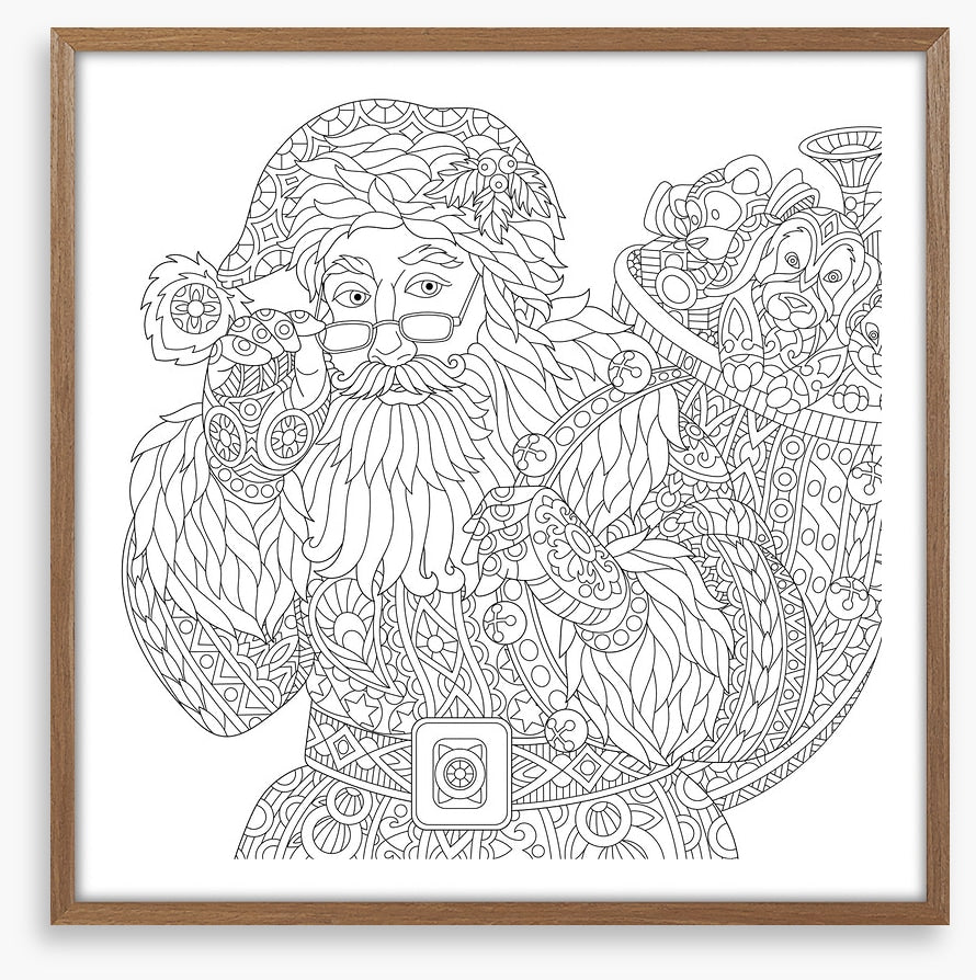 Colour me Santa