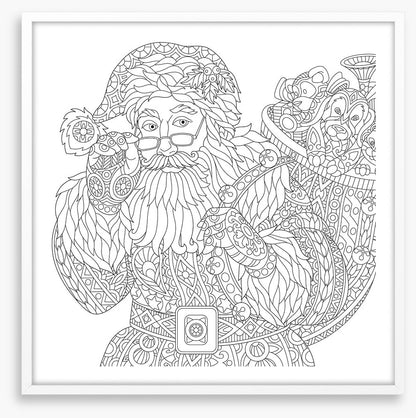 Colour me Santa