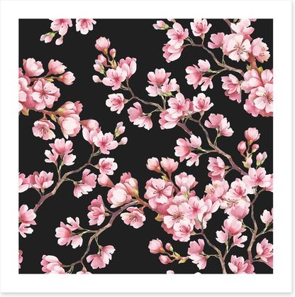 Blooming branches