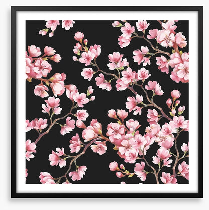 Blooming branches