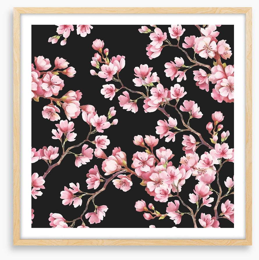 Blooming branches