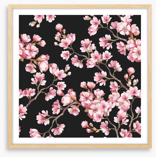 Blooming branches