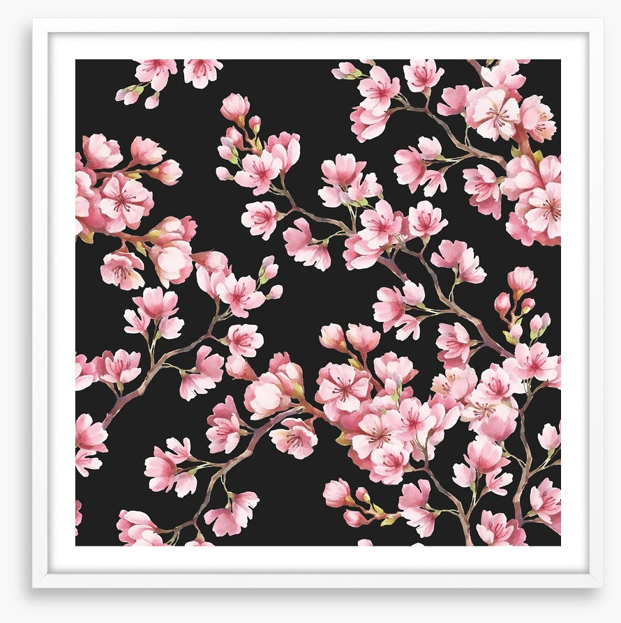 Blooming branches