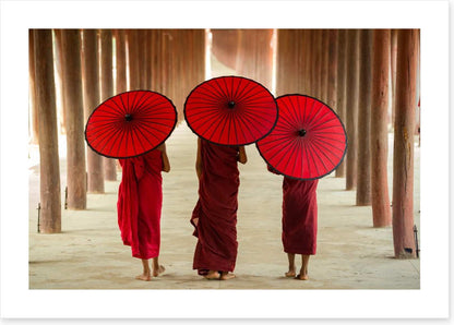 Three novices, Burma