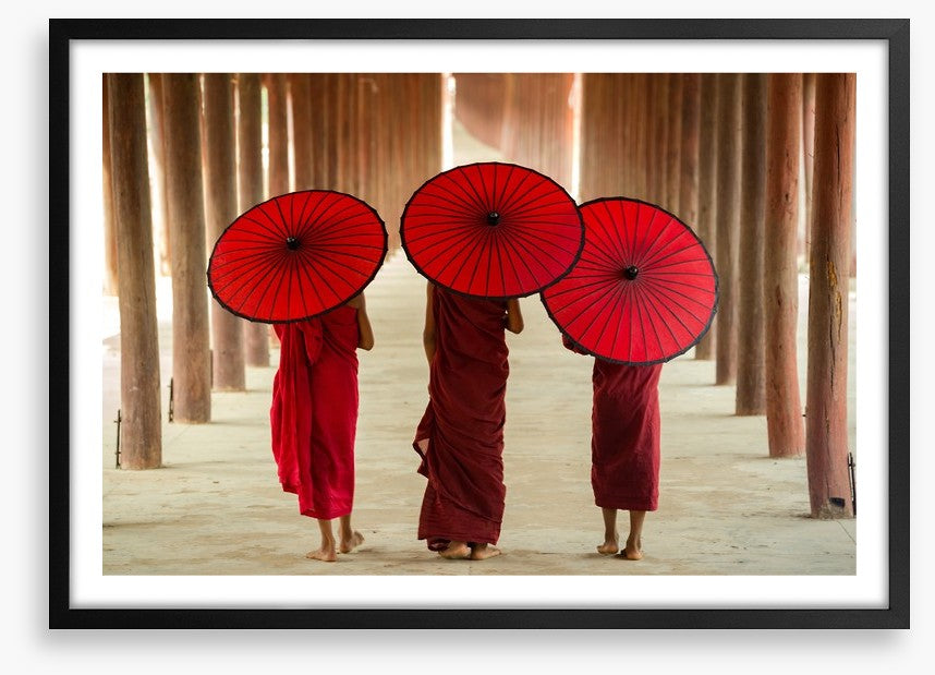 Three novices, Burma