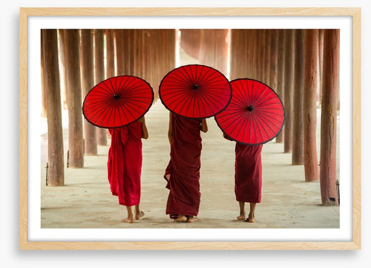 Three novices, Burma