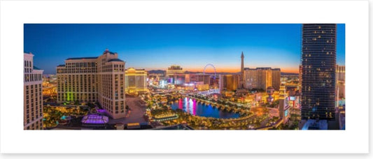 Las Vegas strip panorama