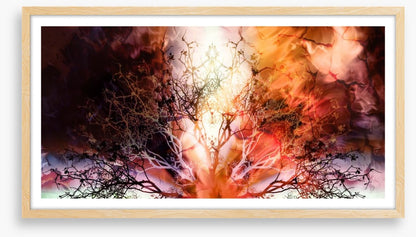 The burning tree
