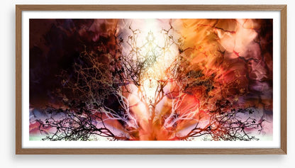 The burning tree