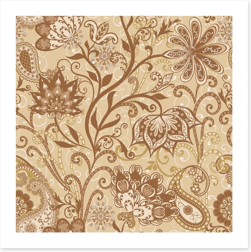 Paisley petals