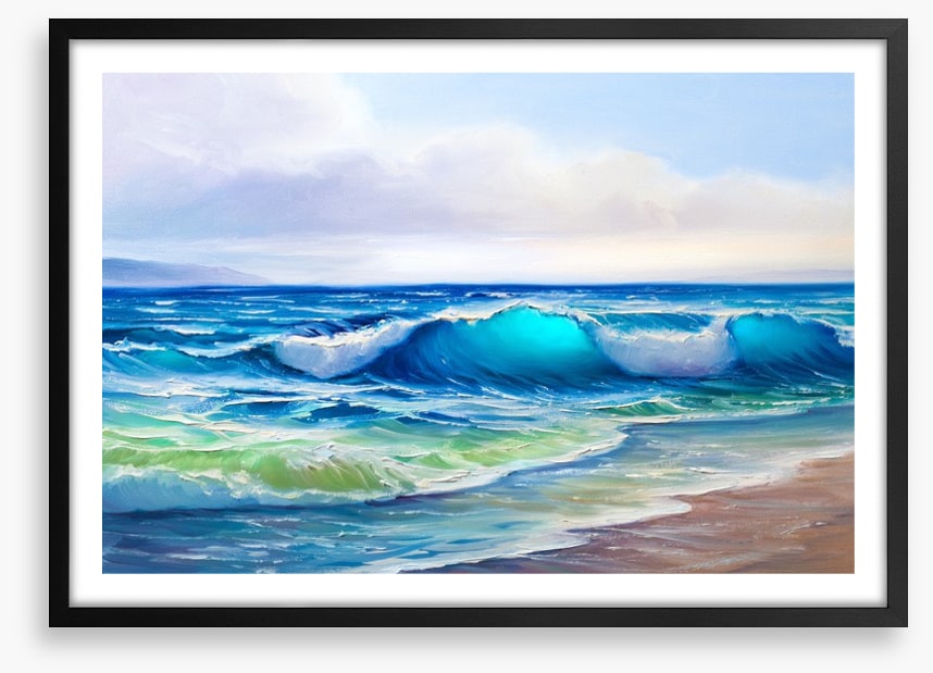 The turquoise wave