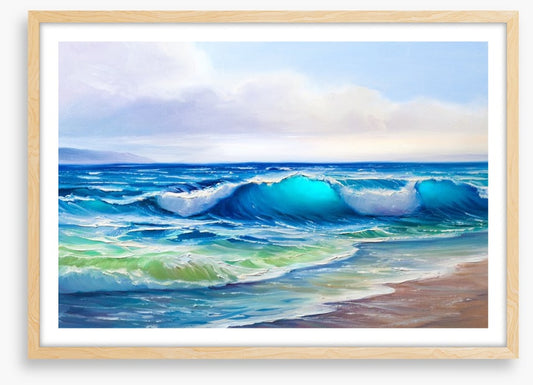 The turquoise wave