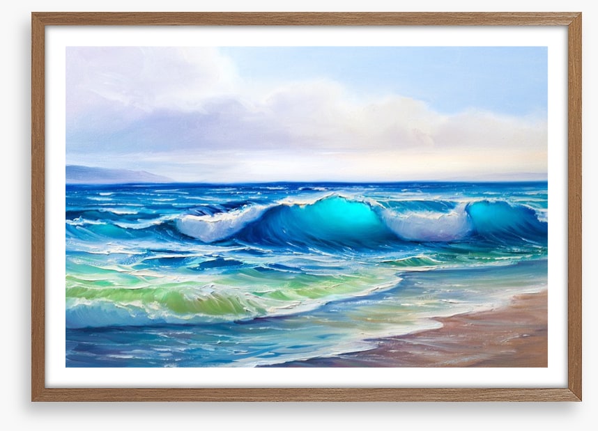 The turquoise wave