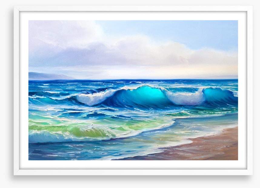 The turquoise wave