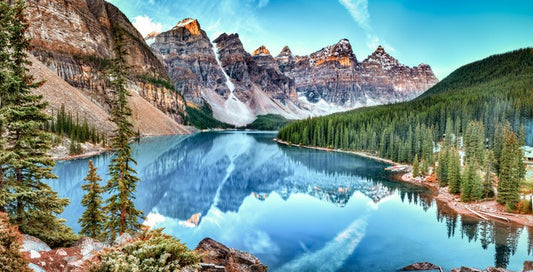 Icy blue Banff