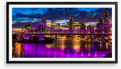 Light Up Brisbane panorama