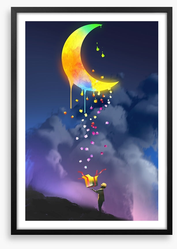 The melting moon