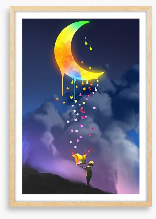 The melting moon