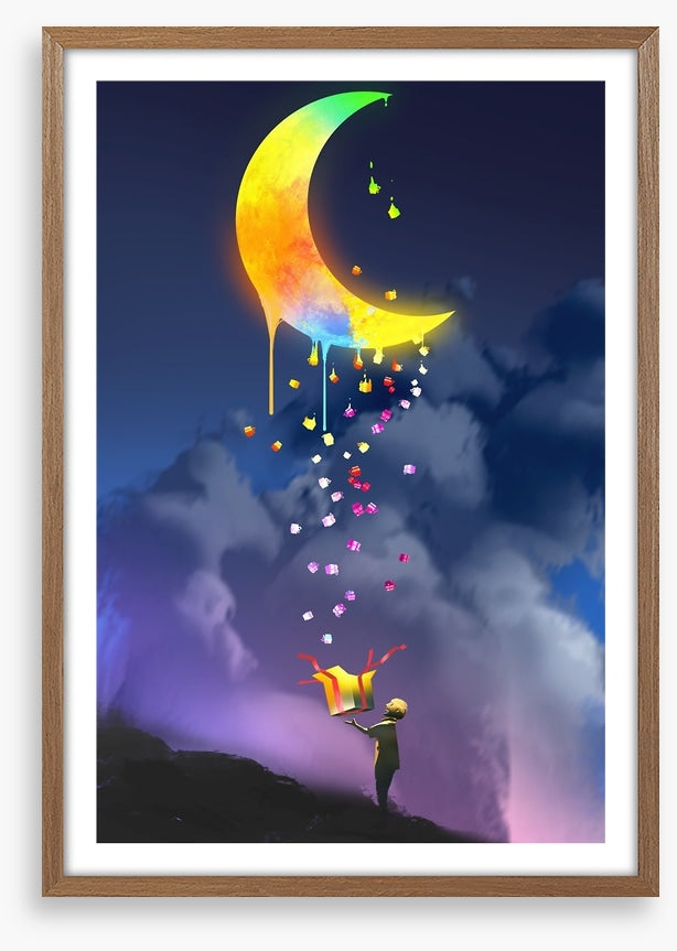The melting moon