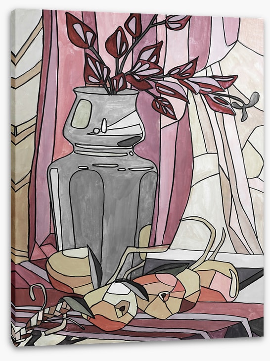 Pinks and pear