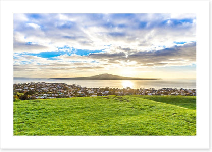 Rangitoto island sunrise