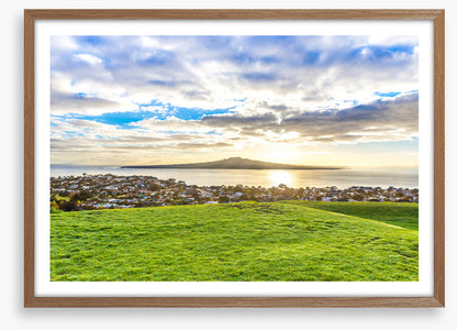 Rangitoto island sunrise
