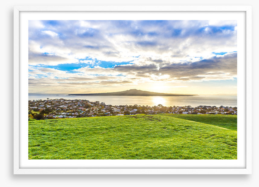 Rangitoto island sunrise