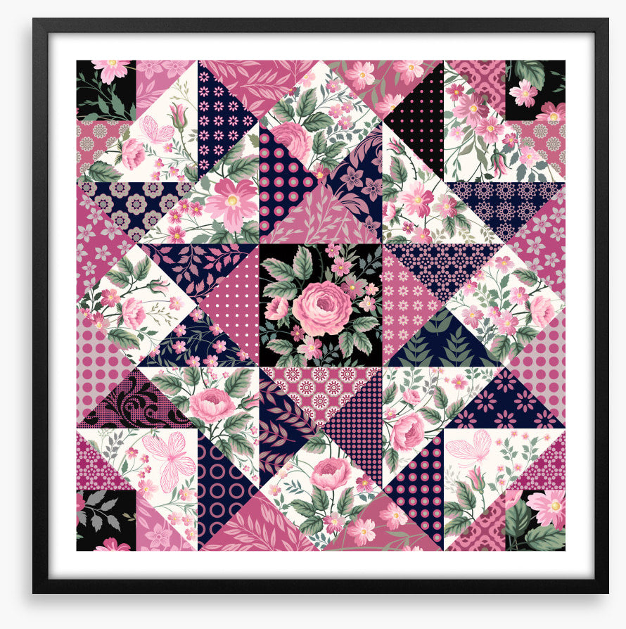 Rosy nights patchwork