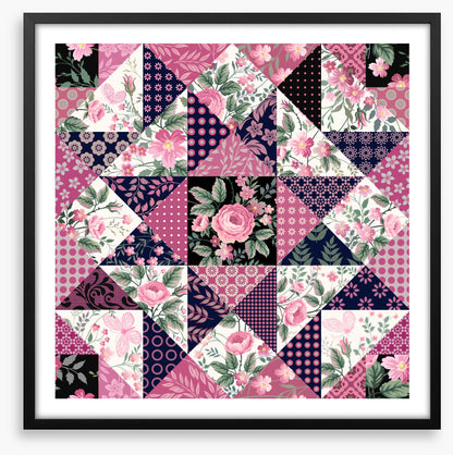 Rosy nights patchwork
