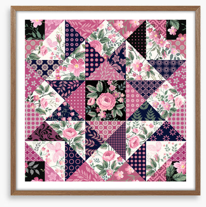 Rosy nights patchwork