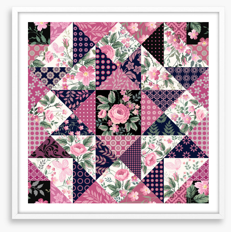 Rosy nights patchwork