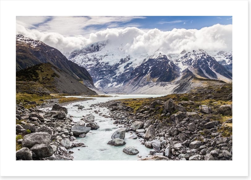 Hooker River rocks