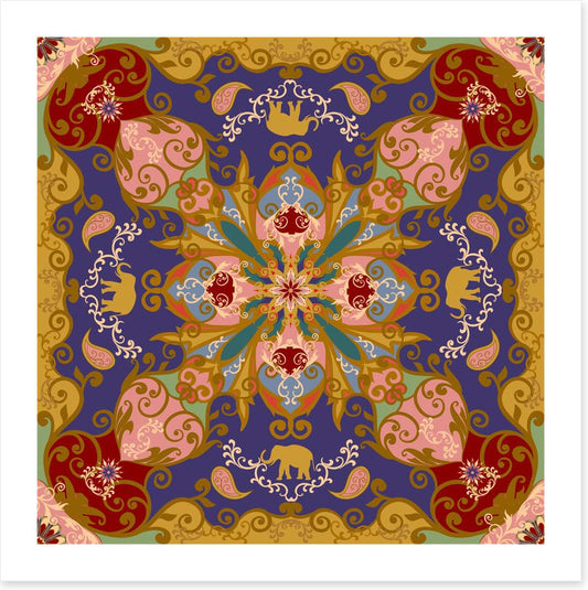 Elephant mandala