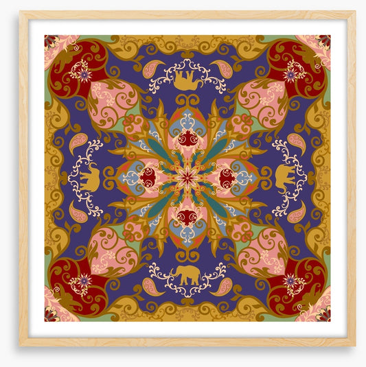 Elephant mandala