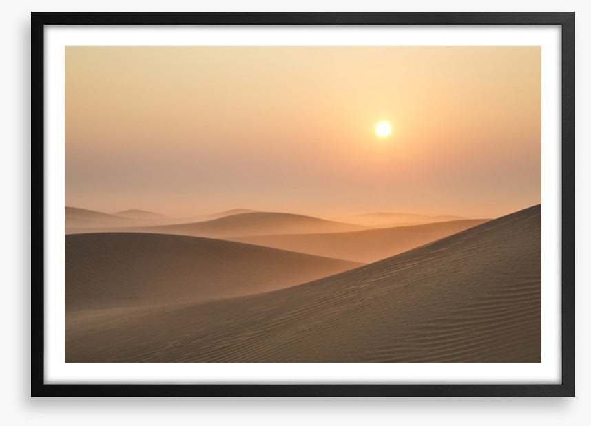 Soft sand sunrise