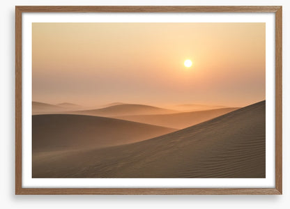 Soft sand sunrise