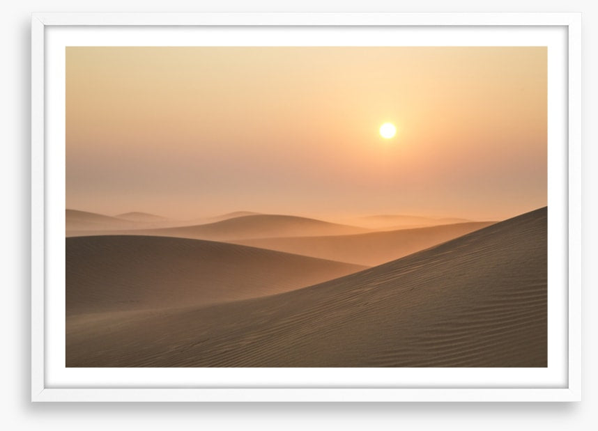 Soft sand sunrise