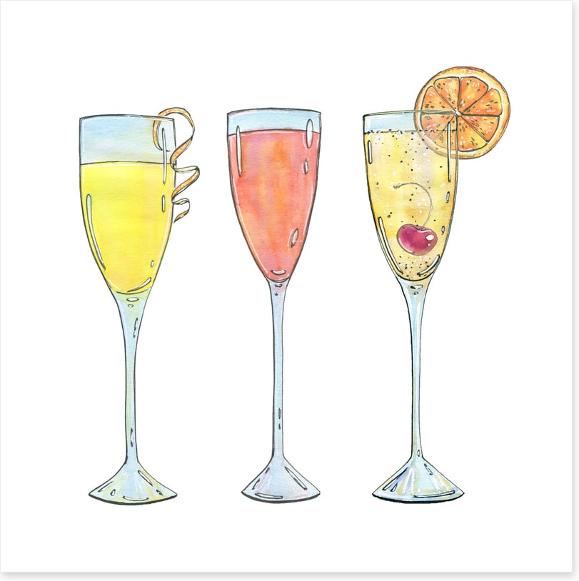 Champagne breakfast