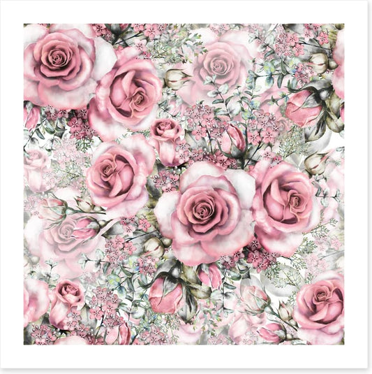 Pink vintage roses