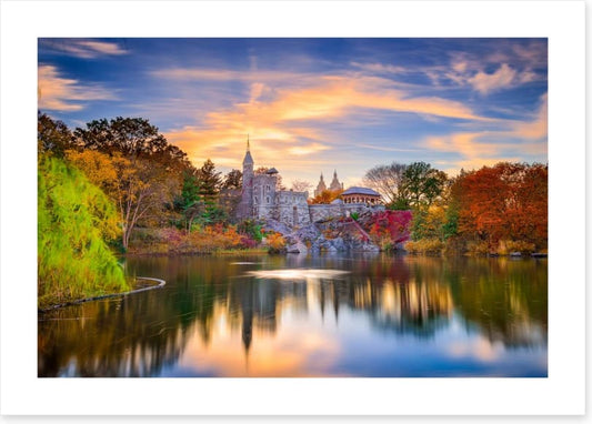 Belvedere Castle in Fall