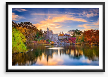Belvedere Castle in Fall