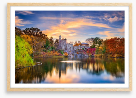 Belvedere Castle in Fall