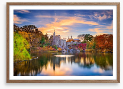 Belvedere Castle in Fall