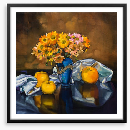 Apples in amber