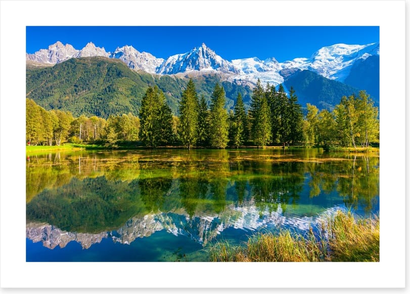 Chamonix reflections