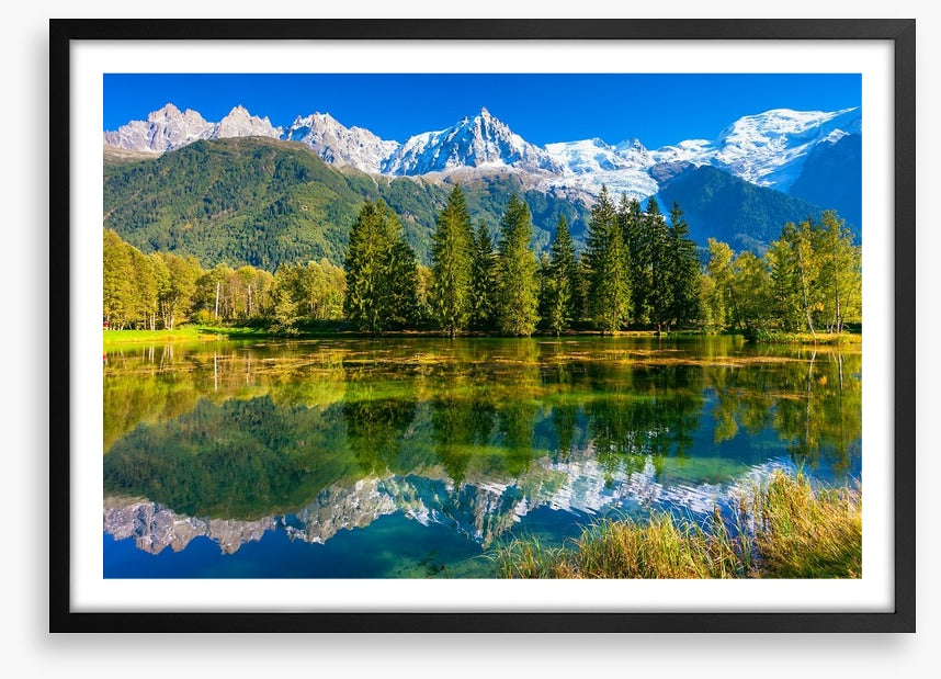 Chamonix reflections
